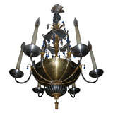 1940s Chandelier by Maison Baguès