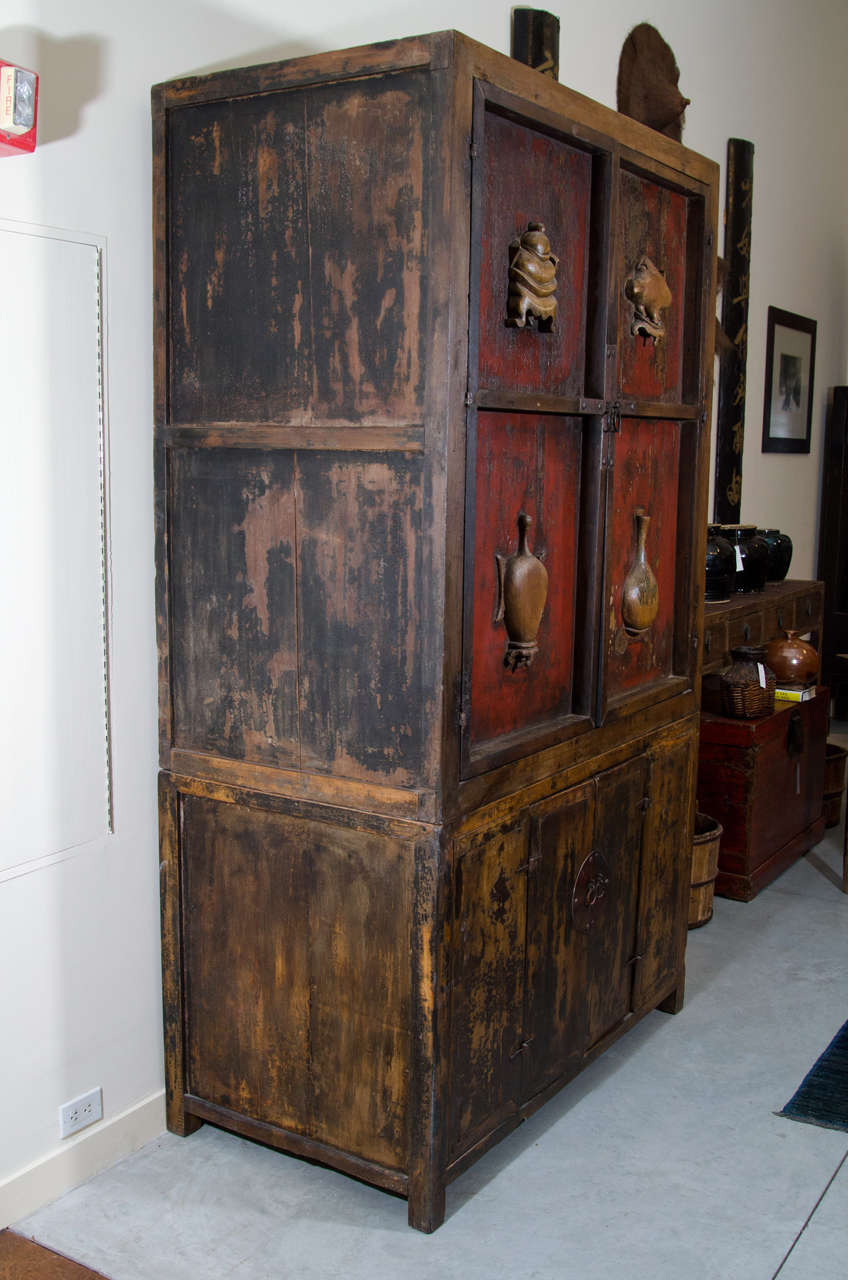 Chinese Book Cabinet, circa 1800 For Sale 5