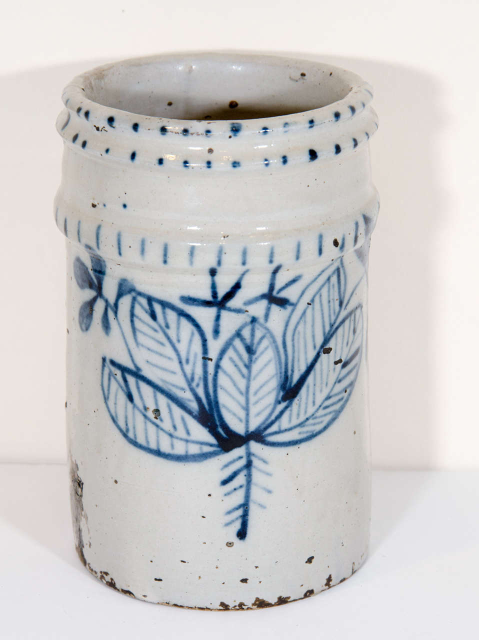 Antique Ceramic Brush Holder