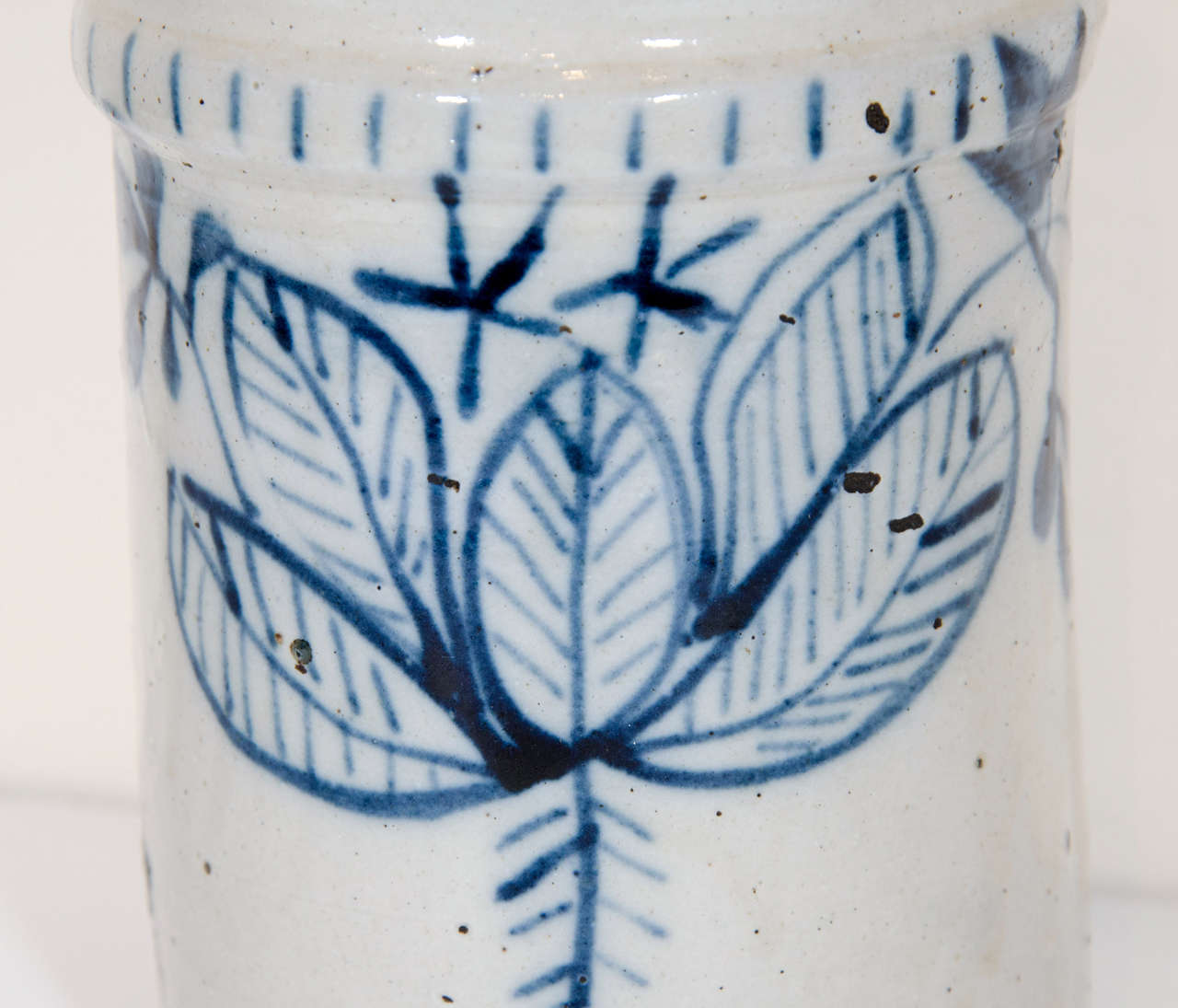 Antique Ceramic Brush Holder at 1stDibs