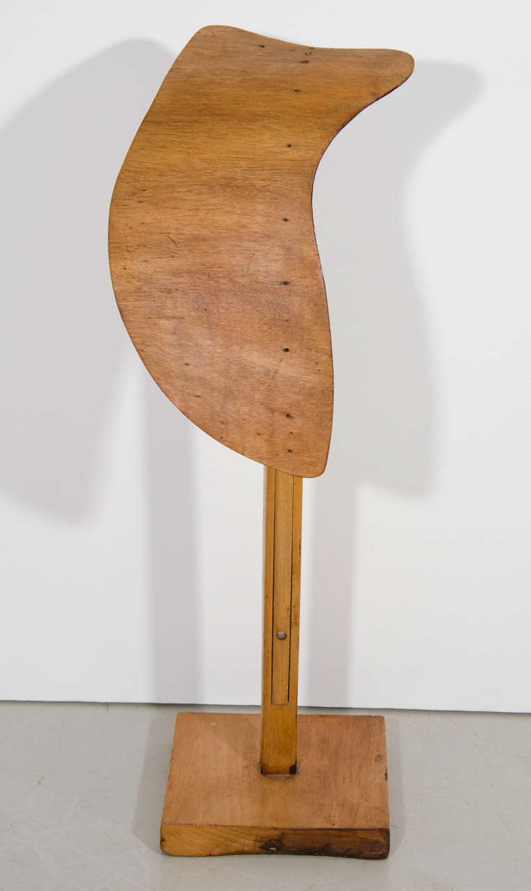 Originally used in French stores for display. This piece is stamped 