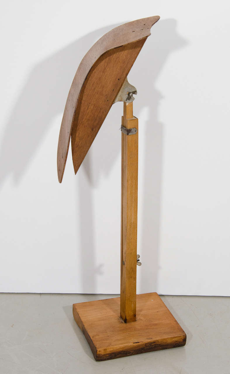 French Siegel Wooden Display Form For Sale