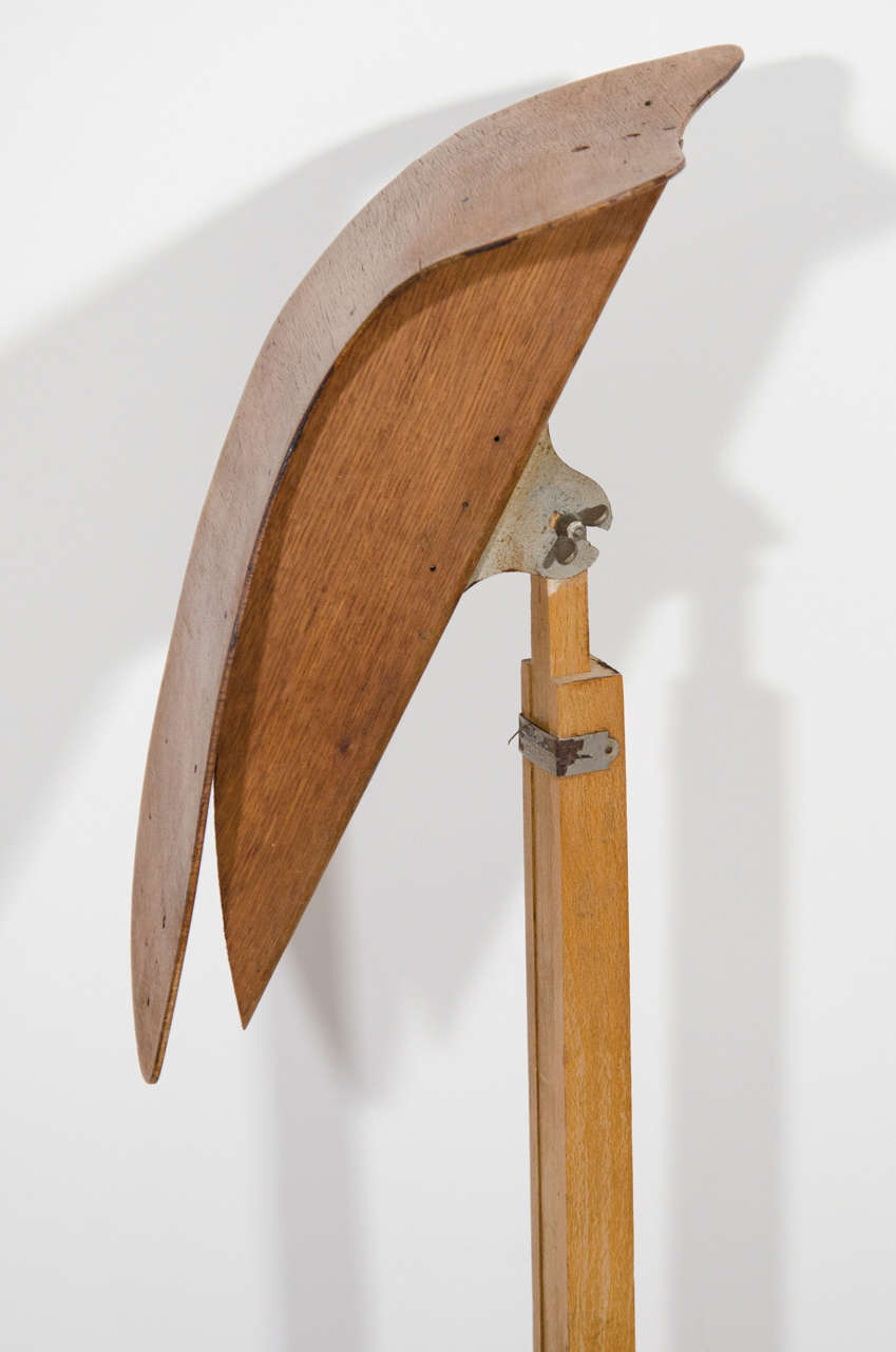 Siegel Wooden Display Form In Excellent Condition For Sale In New York, NY