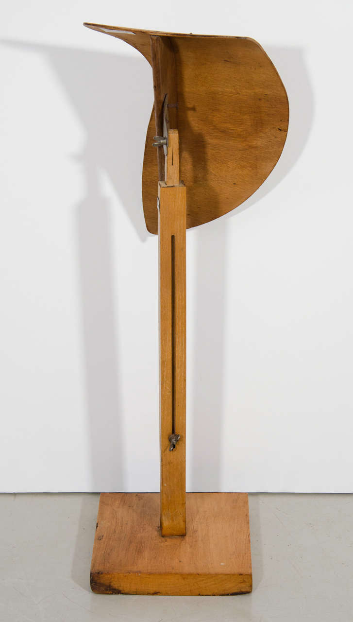 20th Century Siegel Wooden Display Form For Sale
