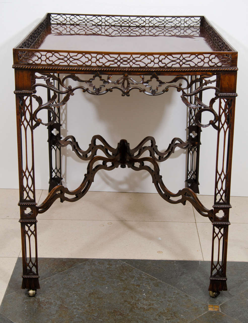 George III Mahogany Silver Table 3