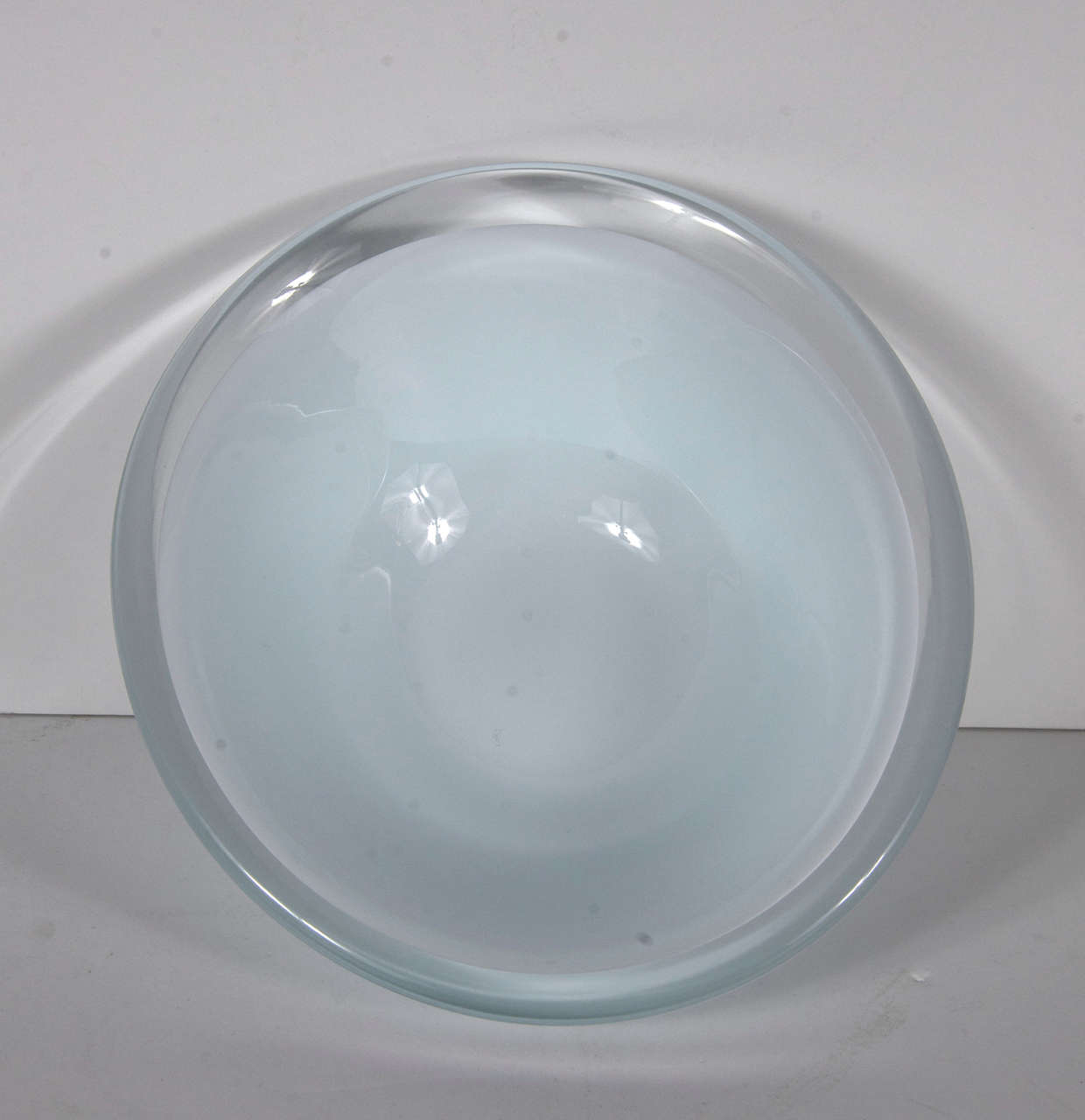 Ultra Chic Murano Glass Bowl by Salviati for Tiffany & Co In Excellent Condition In New York, NY