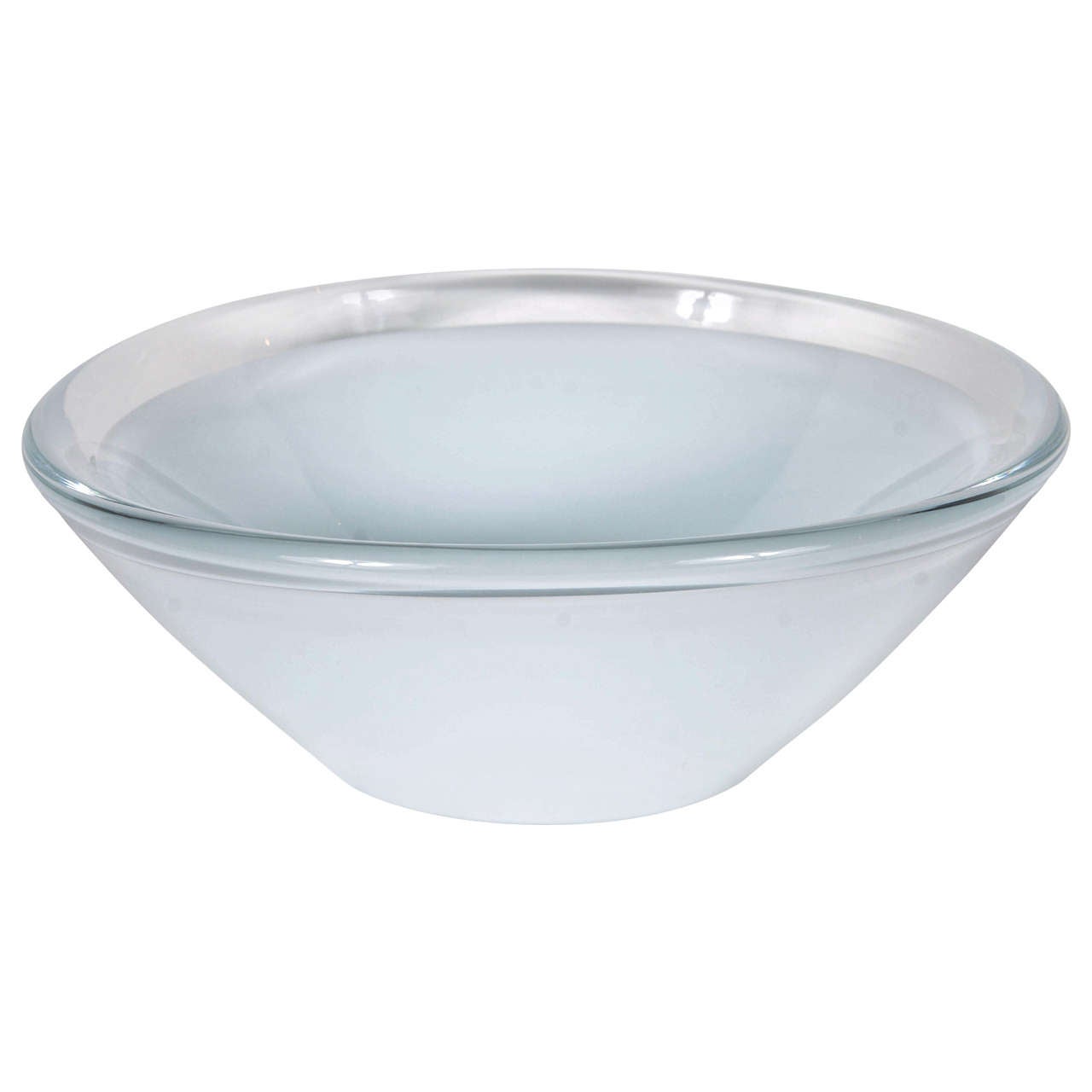 Ultra Chic Murano Glass Bowl by Salviati for Tiffany & Co