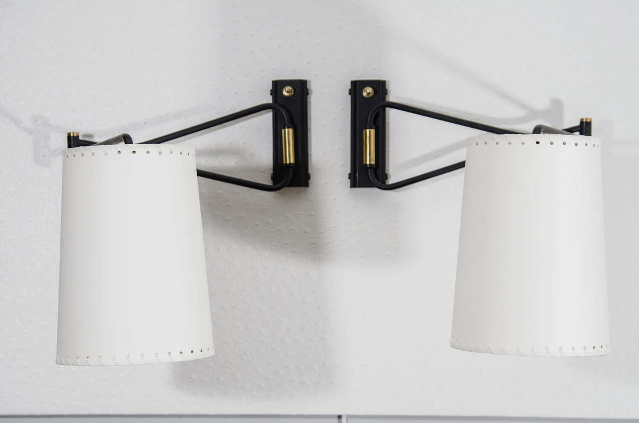 Lunel Swing Arm Sconces