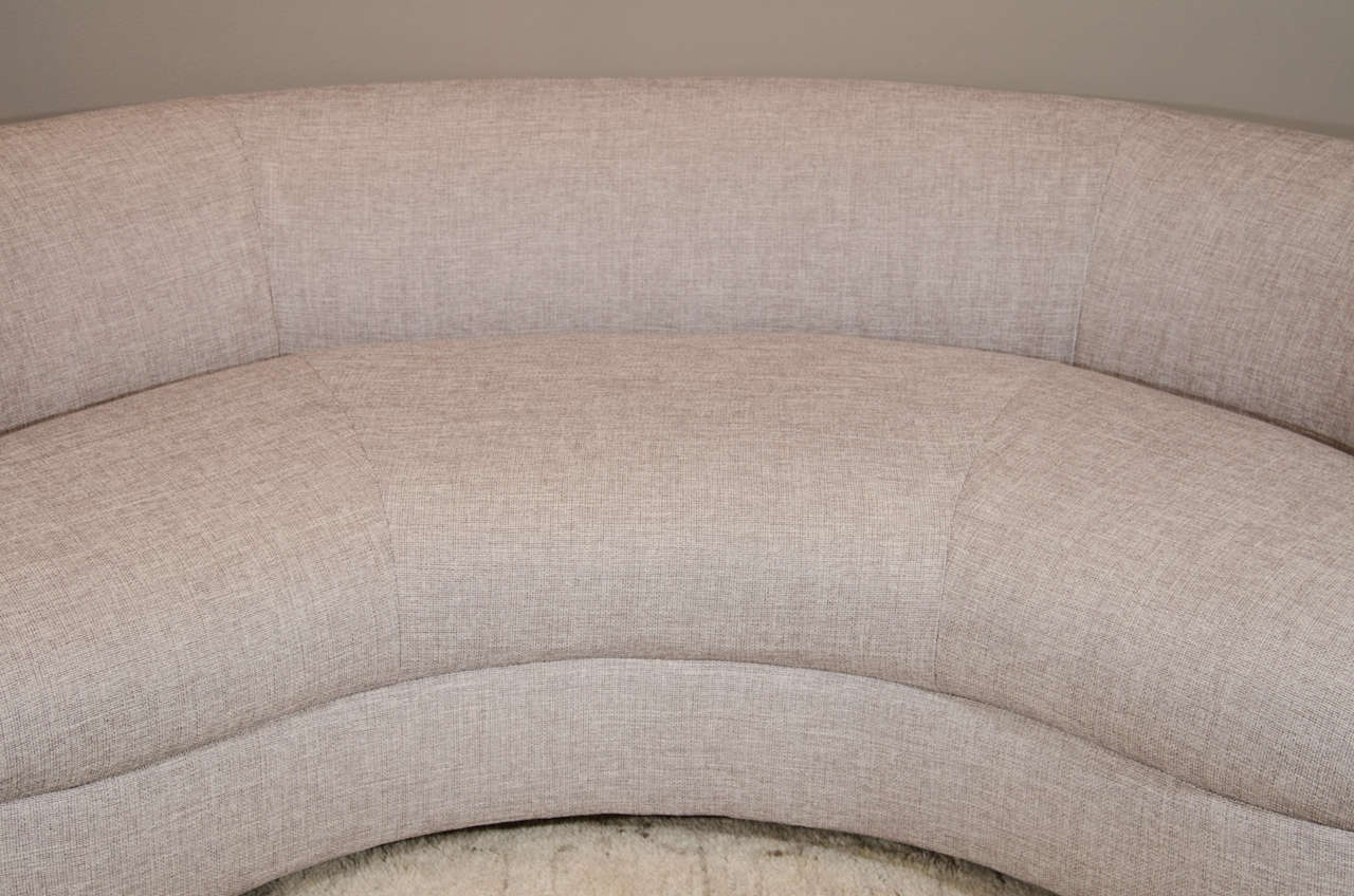 kidney shaped couch