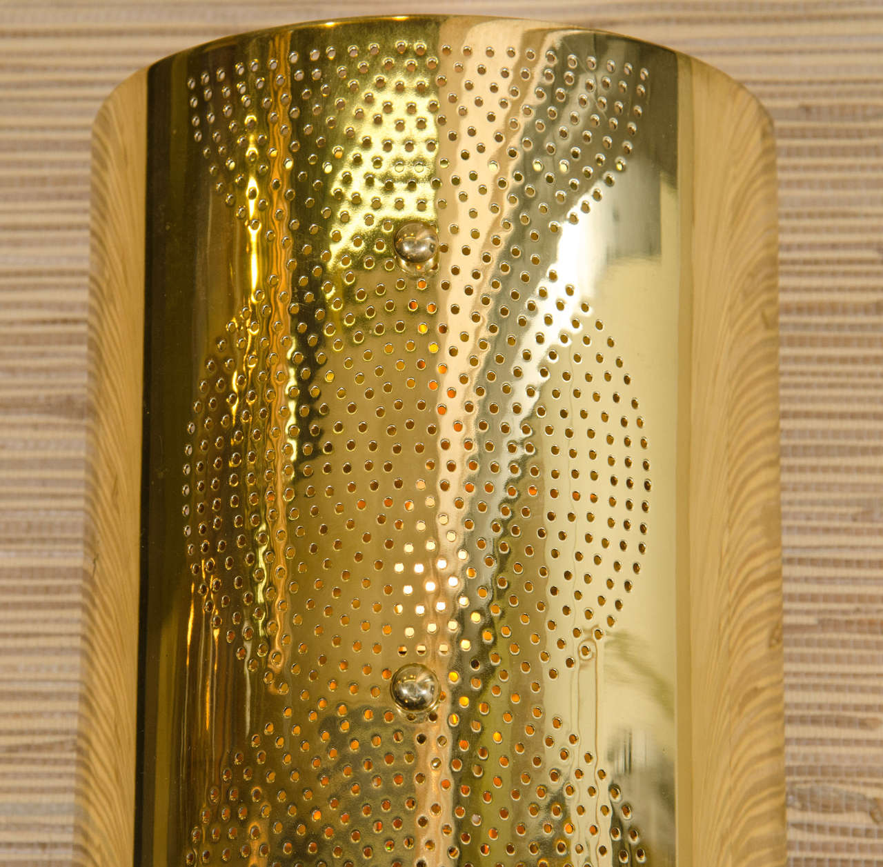 perforated sconce