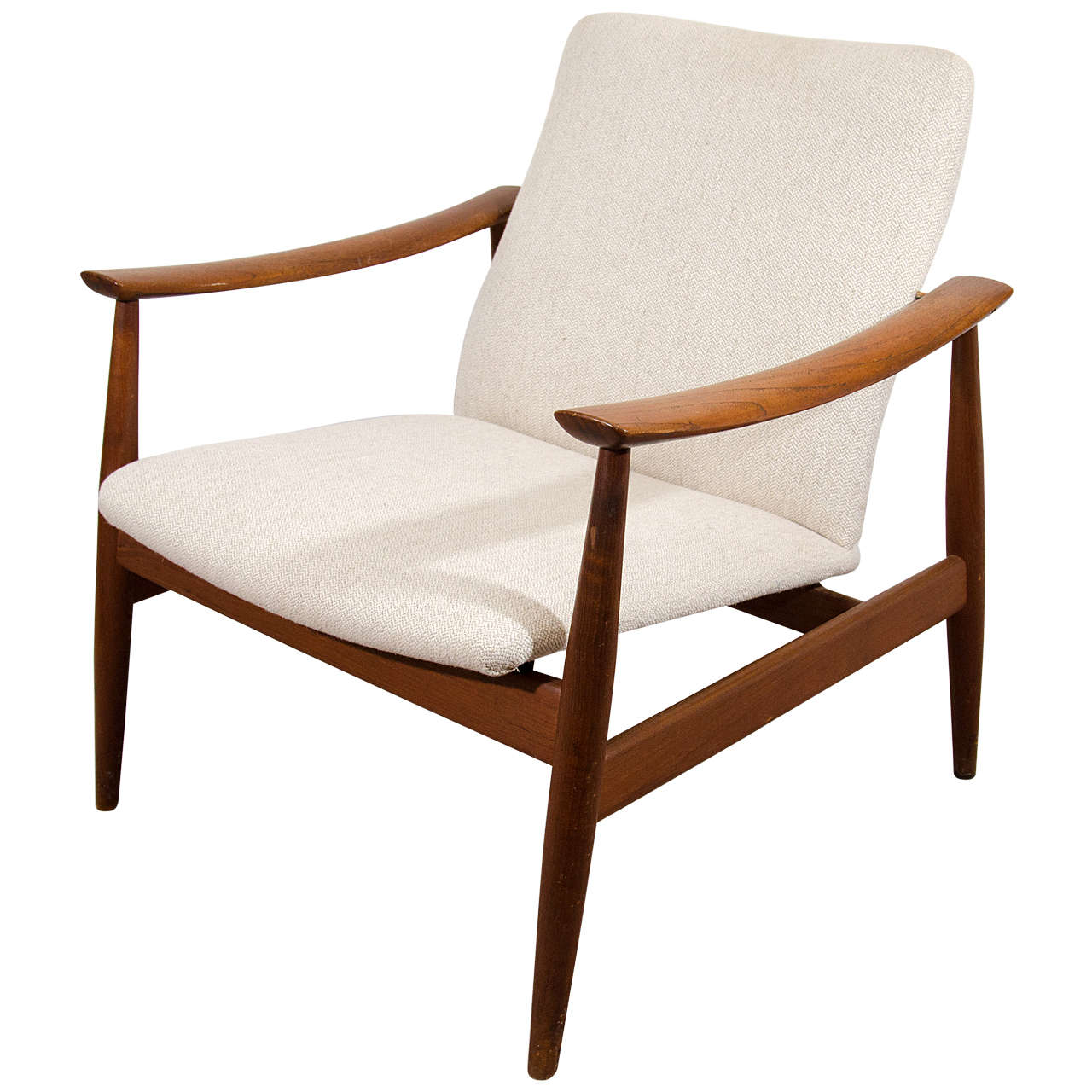 Midcentury Lounge Chair by Finn Juhl for France & Sons
