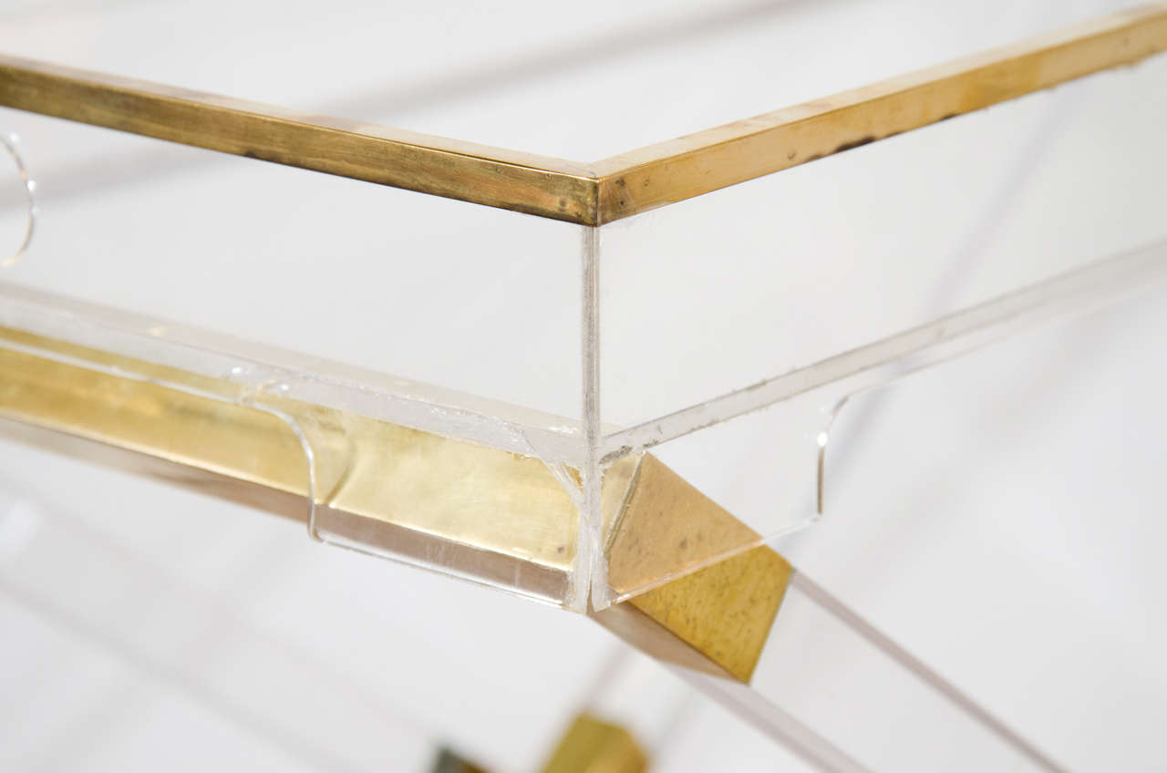 acrylic folding tray table