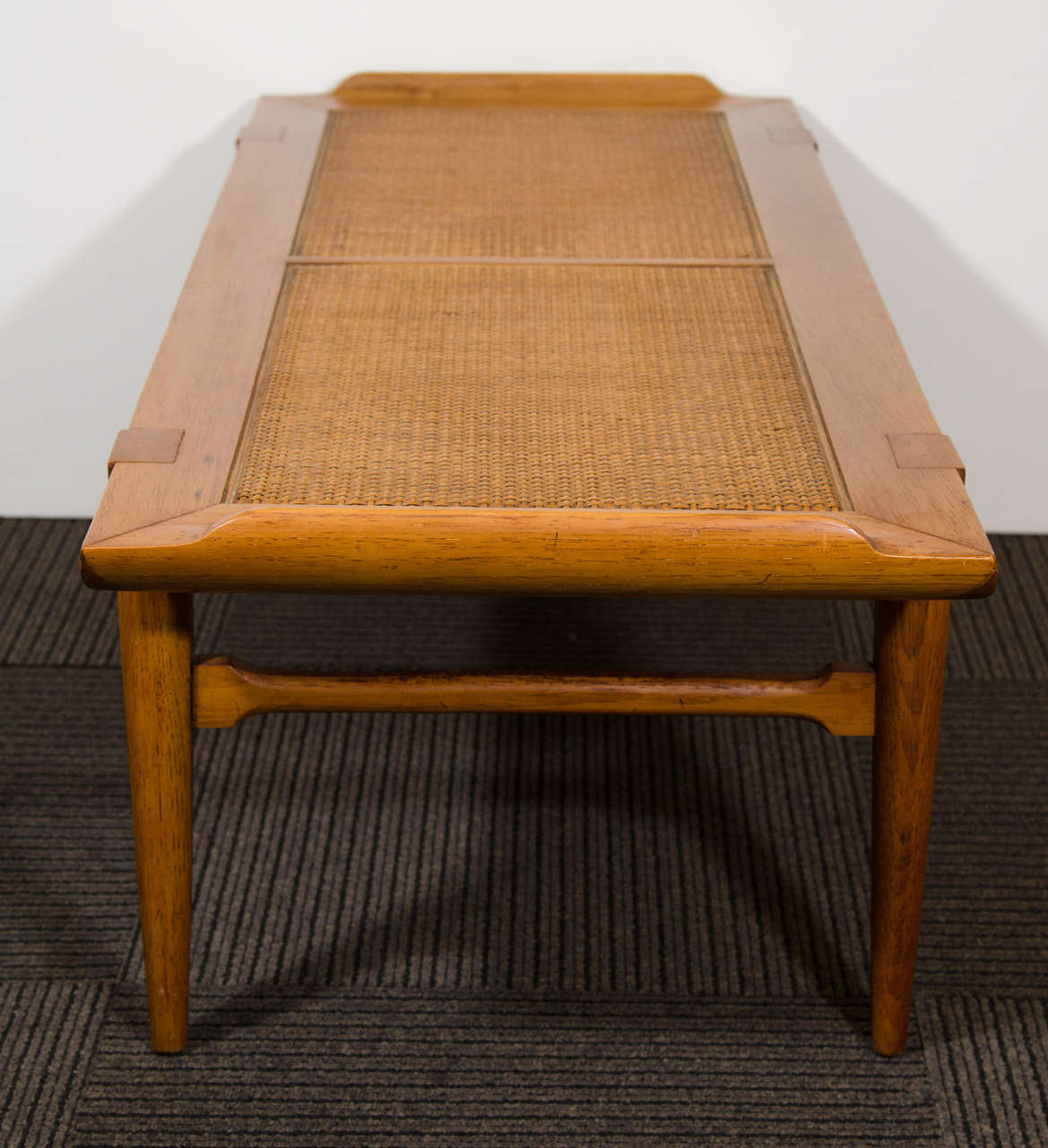 20th Century Midcentury Asian Inspired Bench by Tomlinson