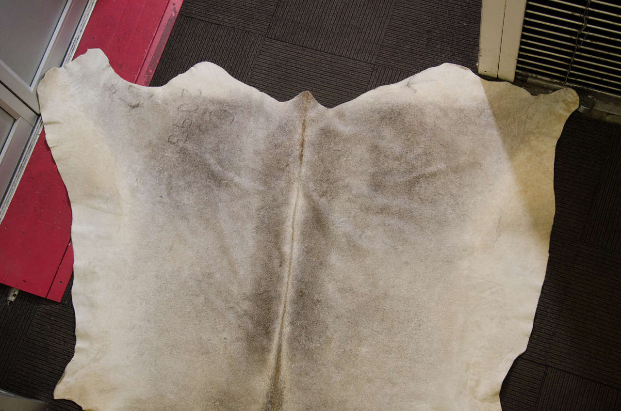 Vintage Cowhide Rug at 1stDibs