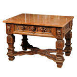 Carved Center Table