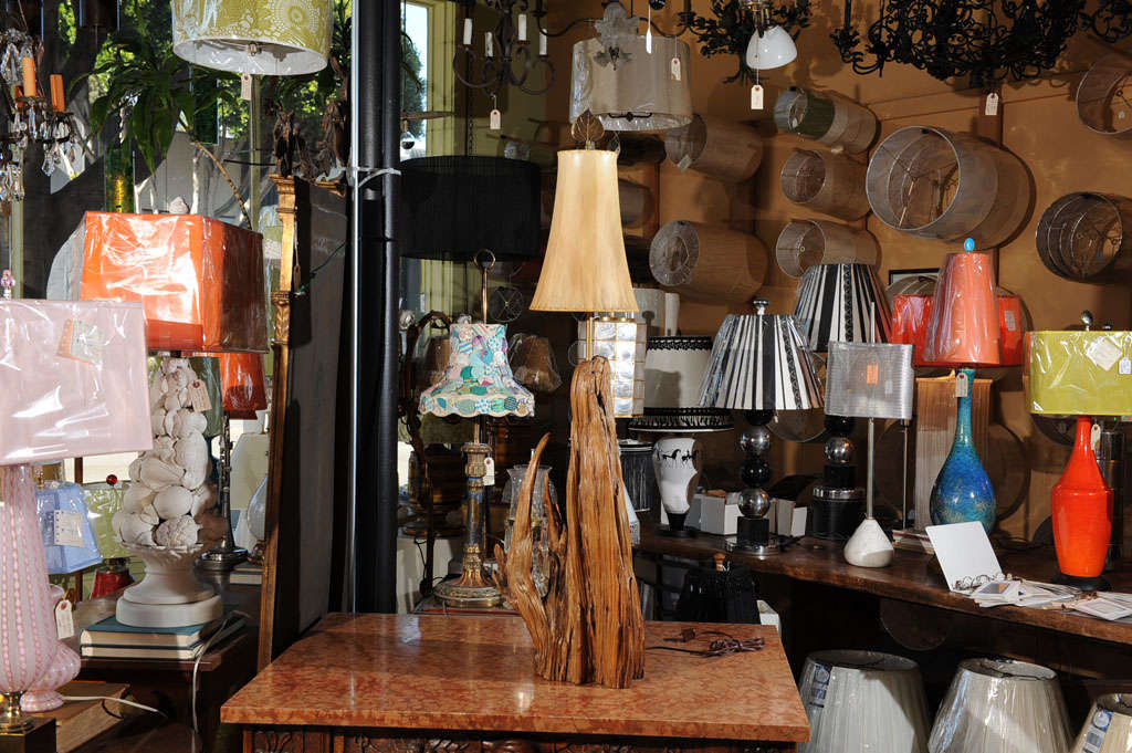 American Driftwood Table Lamp