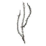 Metal Leaf Light Sculpture