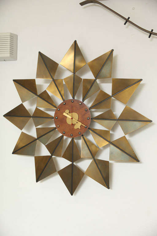 American George Nelson Butterfly Clock