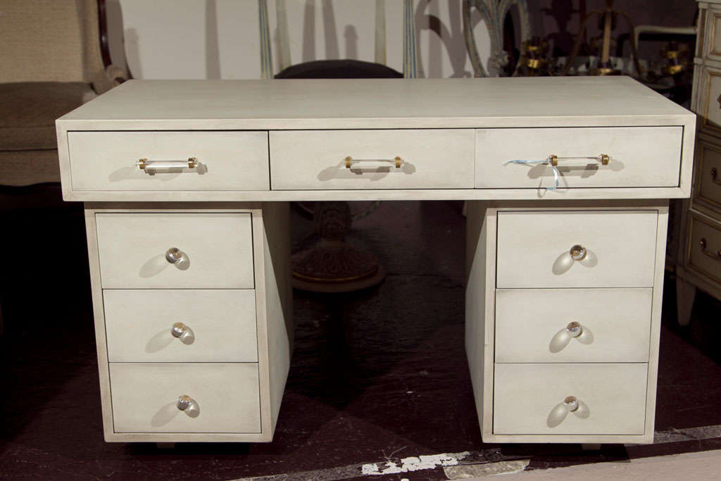 Maison Jansen Painted Vanity Desk