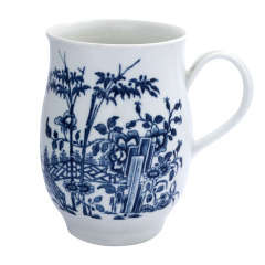First Period Worcester Porcelain Mug