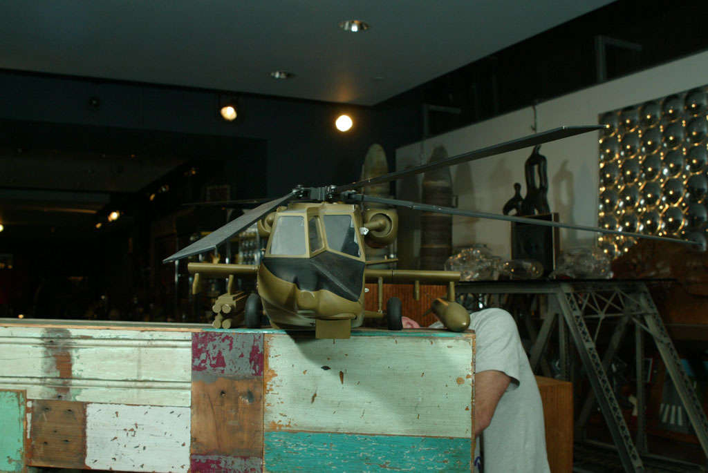Wood Sikorsky Helicopter Maker's Model