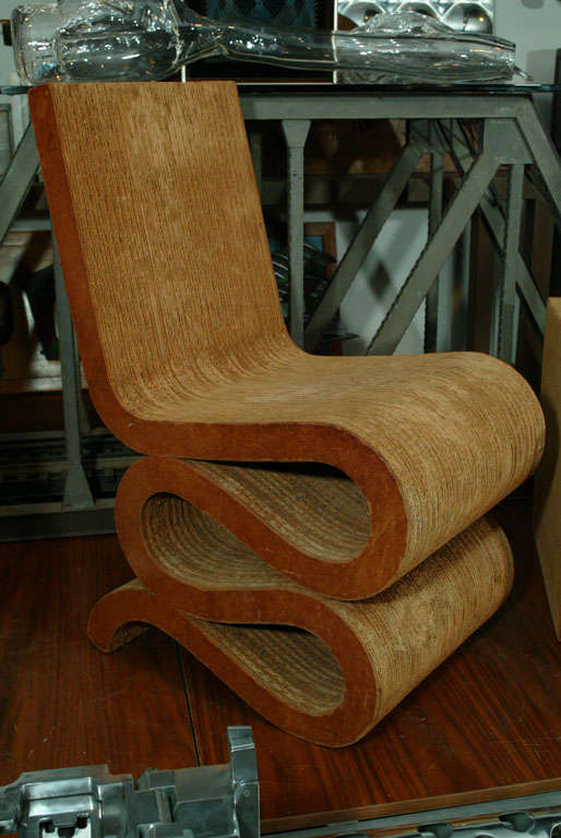 gehry cardboard furniture