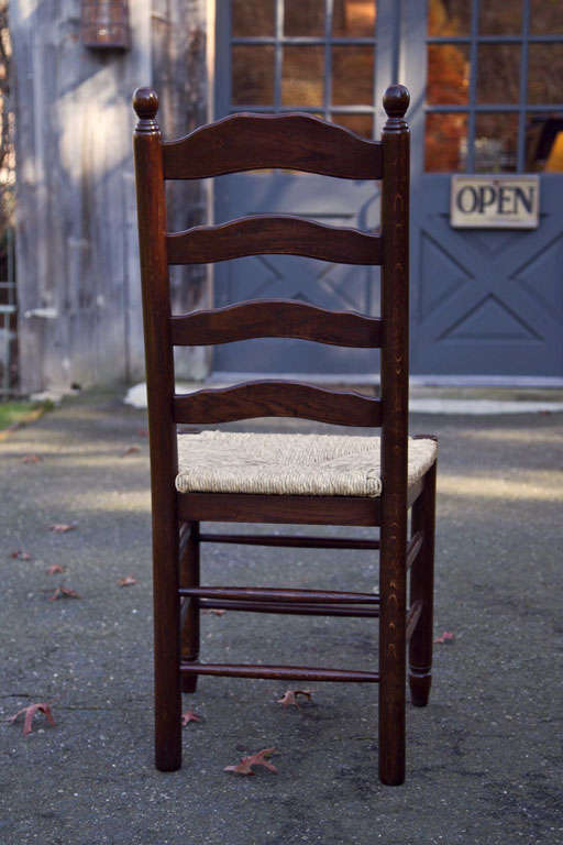 english ladder back chairs