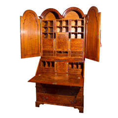 Custom Queen Anne Style Secretary 12