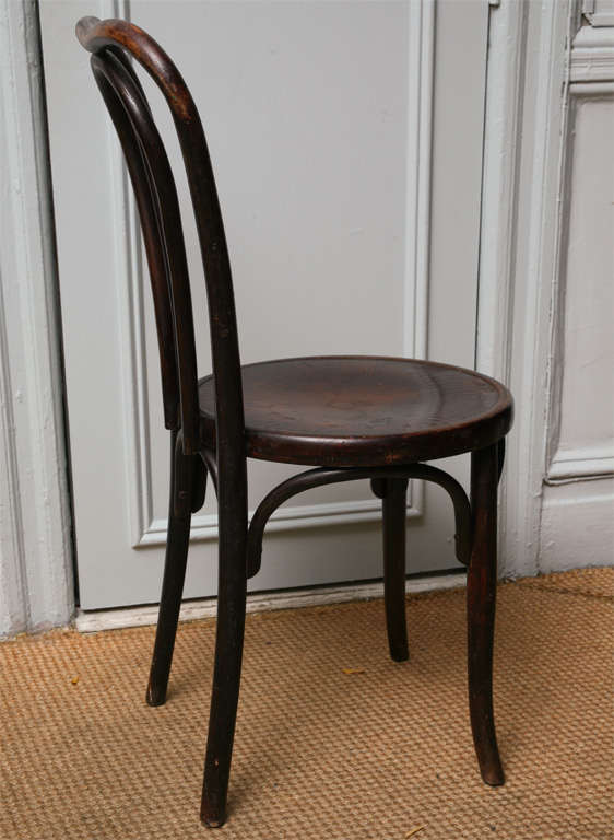 Set of 20 Bentwood Chairs by Fischel 1