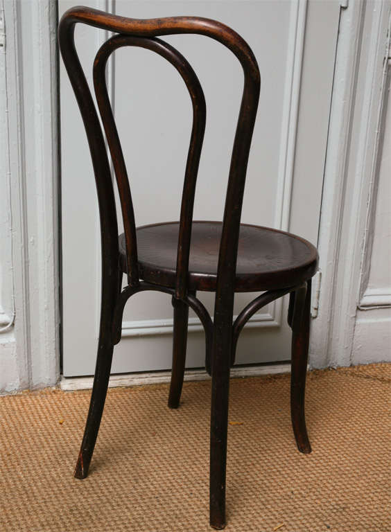 Set of 20 Bentwood Chairs by Fischel 2