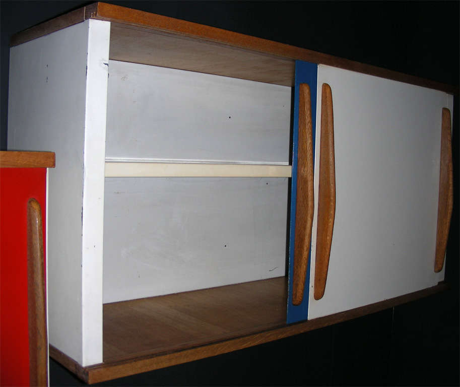 Two 1950s Hanging Cabinets by Willy Van Der Meeren For Sale 3