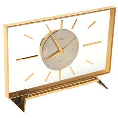 Brass Desk Clock