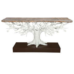 "Arbre" Sculptural Console Table by Alexandre Logé 5