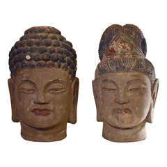 Buddha heads