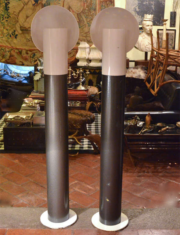 Pair of Buzzi Ceriani floor lamps