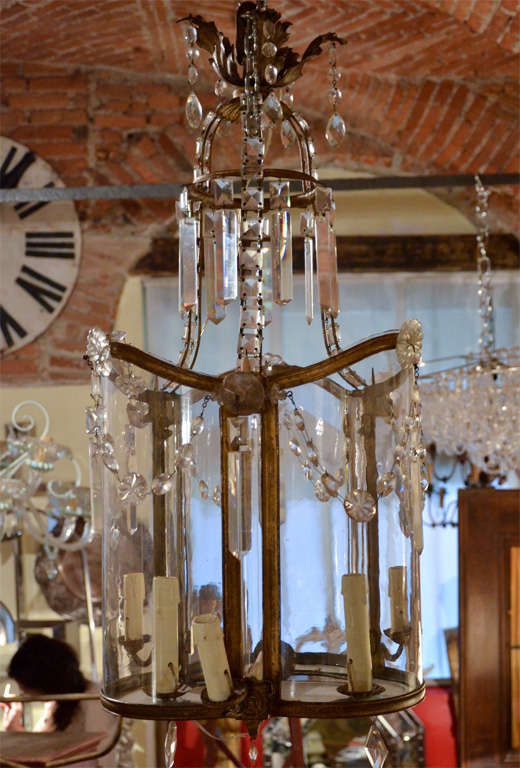 Rare Empire chandelier In Excellent Condition For Sale In Milan, IT