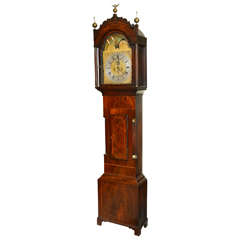 Superb Mahogany Grandfather Clock
