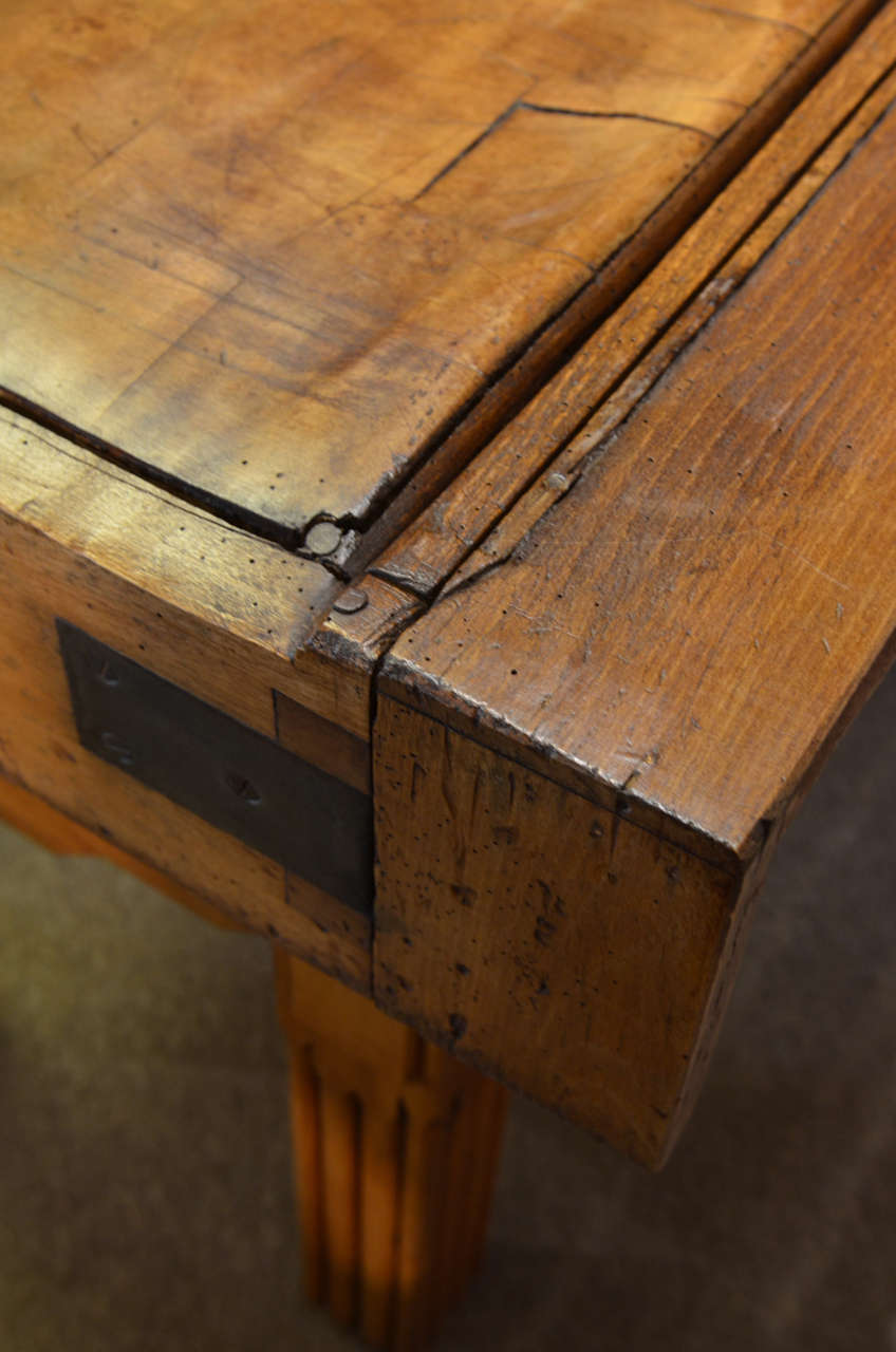 19th Century French Butcher Block 4