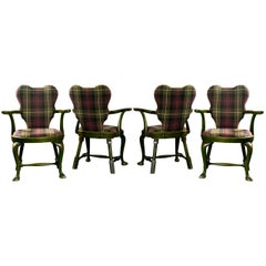 Set of Four Chinoiserie Armchairs