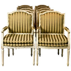 Set Of Ten Louis XVI Style Chairs