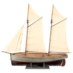 Large Scale Five Sail Ship Model