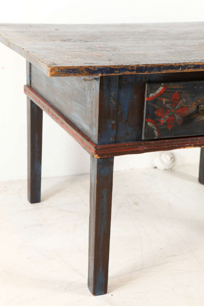 American Painted Early 20th Century Occasional Table