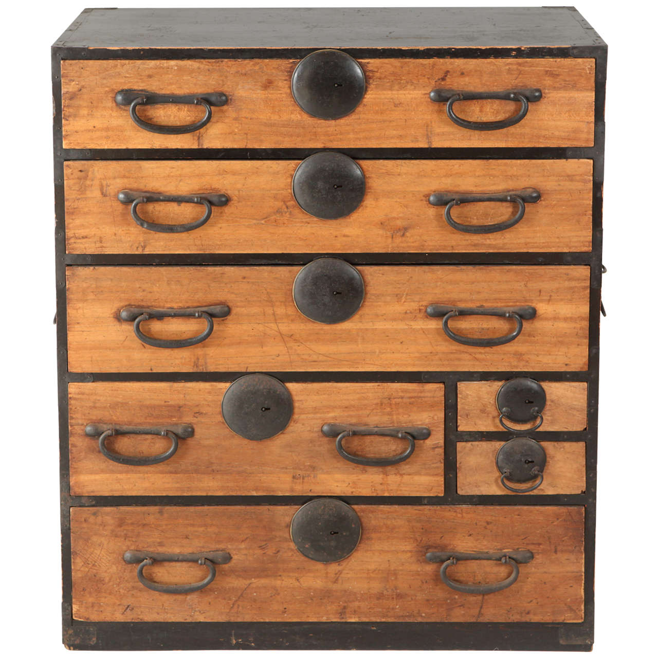 Japanese Chest of Drawers / Tansu at 1stDibs japanese drawers, japanese chest drawers