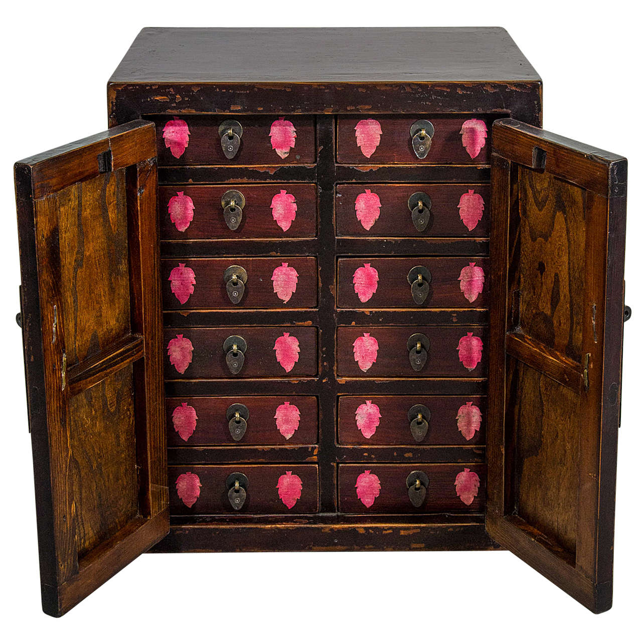 Small Antique Apothecary Cabinet At 1stdibs