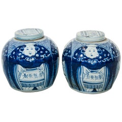 Antique Chinese Porcelain Jars