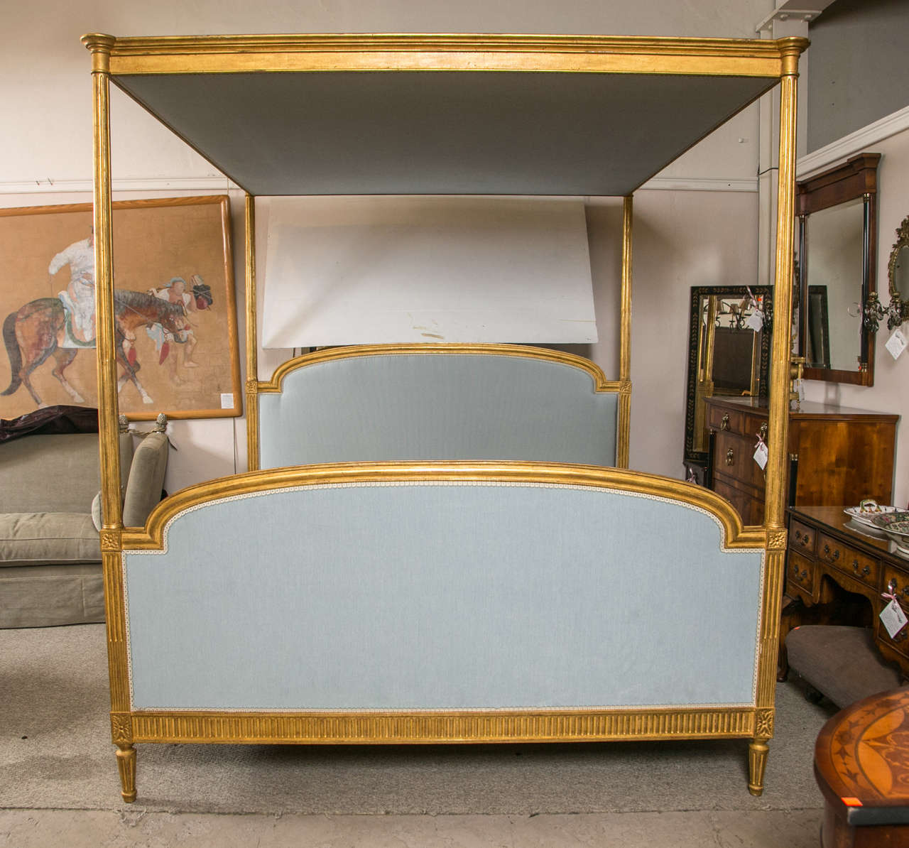 french provincial canopy bed