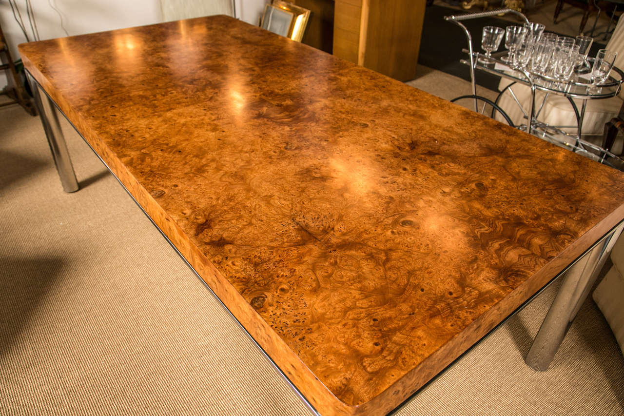 Dining Table in the Manner of Milo Baughman For Sale 1