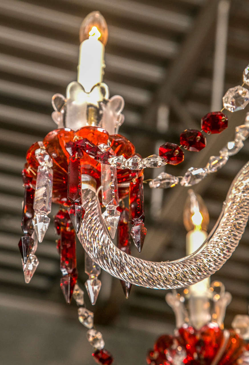 English Crystal Chandelier For Sale 2