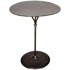 Vintage French Metal Grenoble Table
