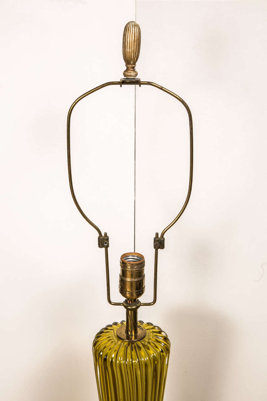 Mid-20th Century Beautiful and large italian lamp For Sale
